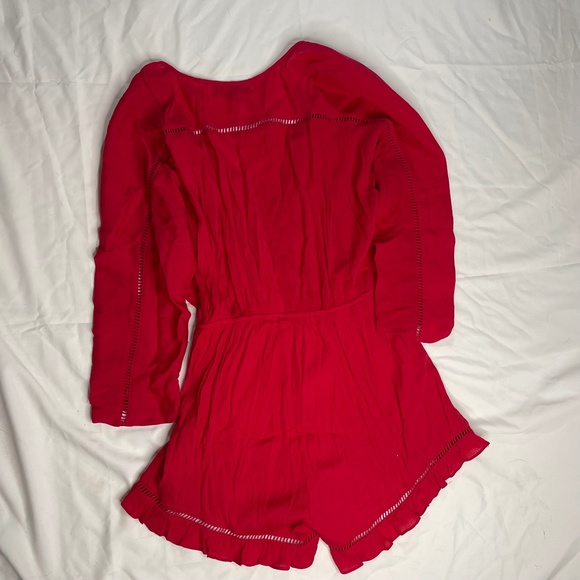 Red Romper - Picture 2 of 2